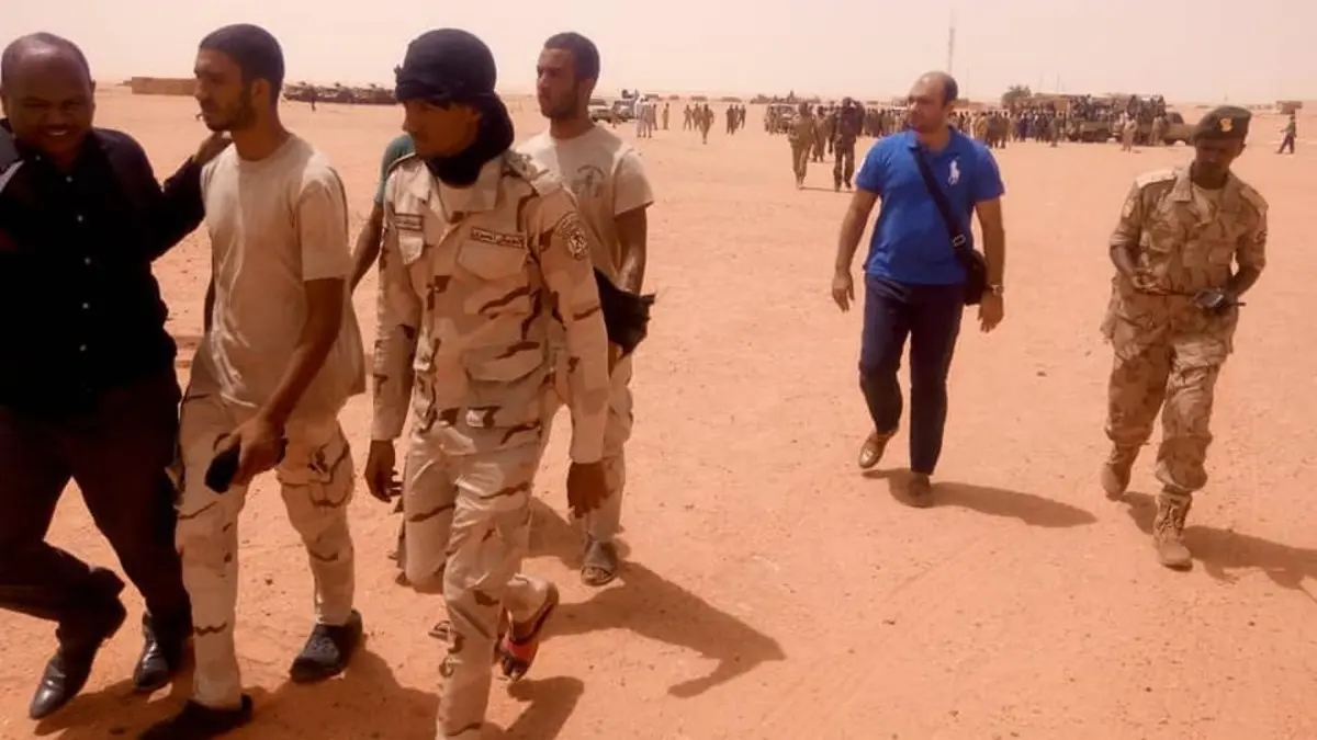 اختطاف الجنود المصريين في السودان